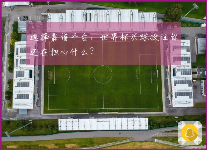 选择靠谱平台，世界杯买球投注你还在担心什么？